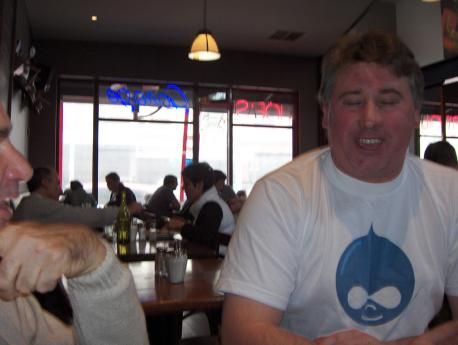 Gordon and John at the Melbourne meetup