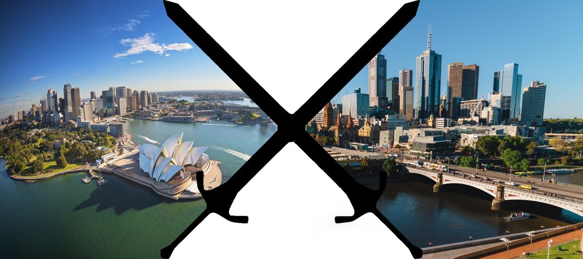 Sydney vs Melbourne