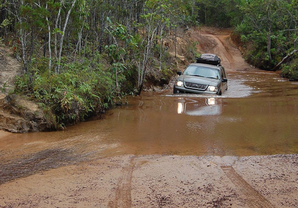 The main road up Cape York Peninsula.